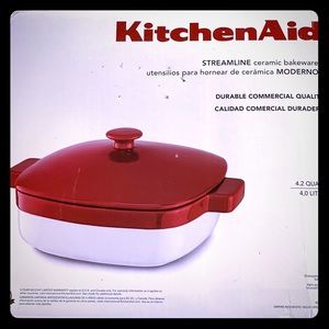 Kitchenaid streamline ceramic bakeware 4.2 quarts